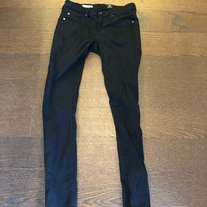 AG Adriano Goldschmied Black skinny jeans